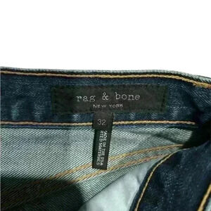 Rag & Bone dark Paz ankle straight leg